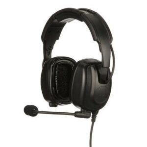 Diadema arriba de la cabeza heavy duty con micrófono de cancelación de ruido