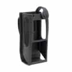 Estuche rígido de cuero con presilla giratoria para cinturón de 2,5 pulgadas. Giratorio (display)