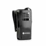 Estuche rígido de cuero 3 " con lazo de la correa para la radio sin pantalla